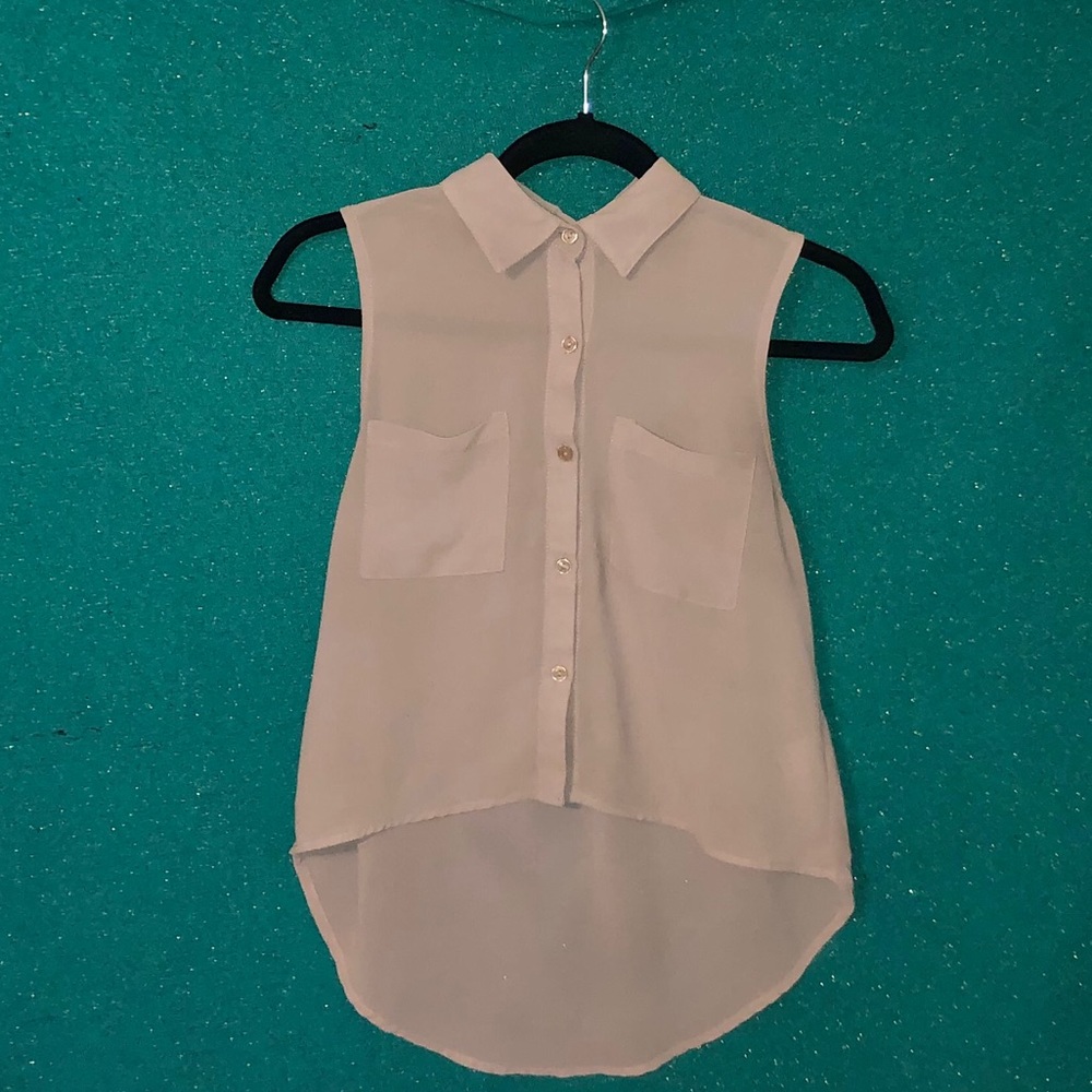 MARGRET BY BE COOL BEIGE TOP